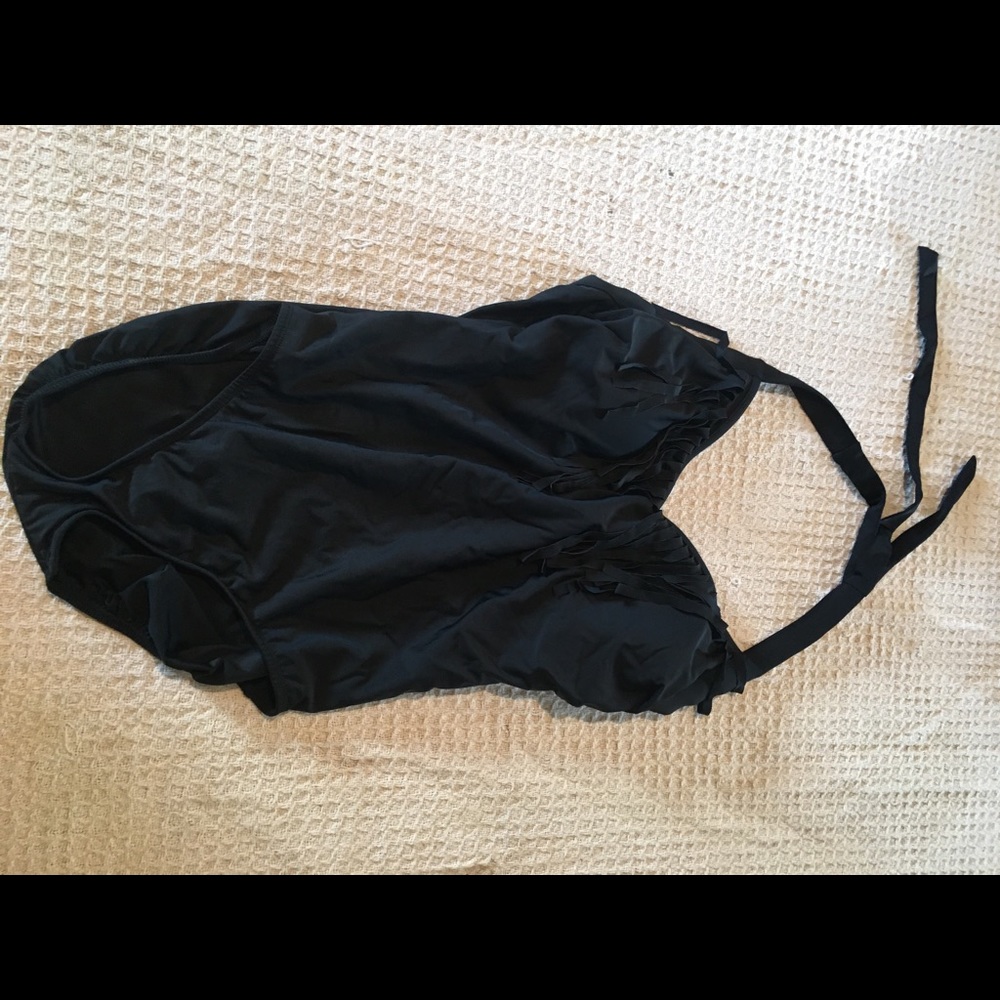 Chico’s Fringed one piece swim suit-great quality